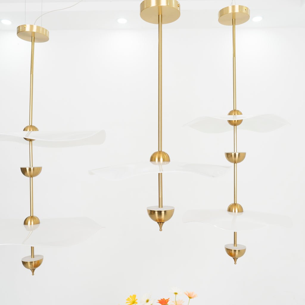 Lioraise Pendant Light Double Biscuit for Living Room