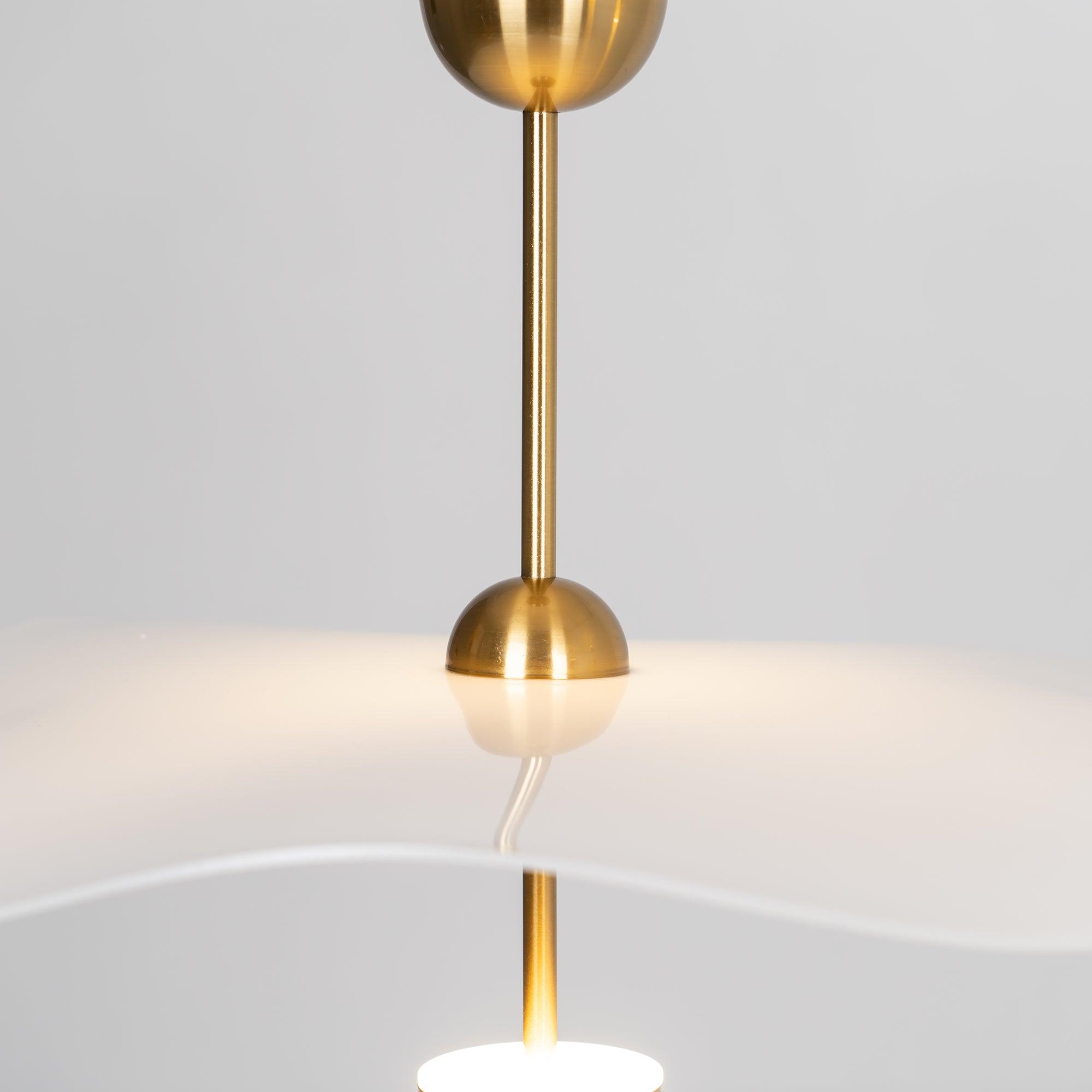 Lioraise Pendant Light Double Biscuit for Living Room