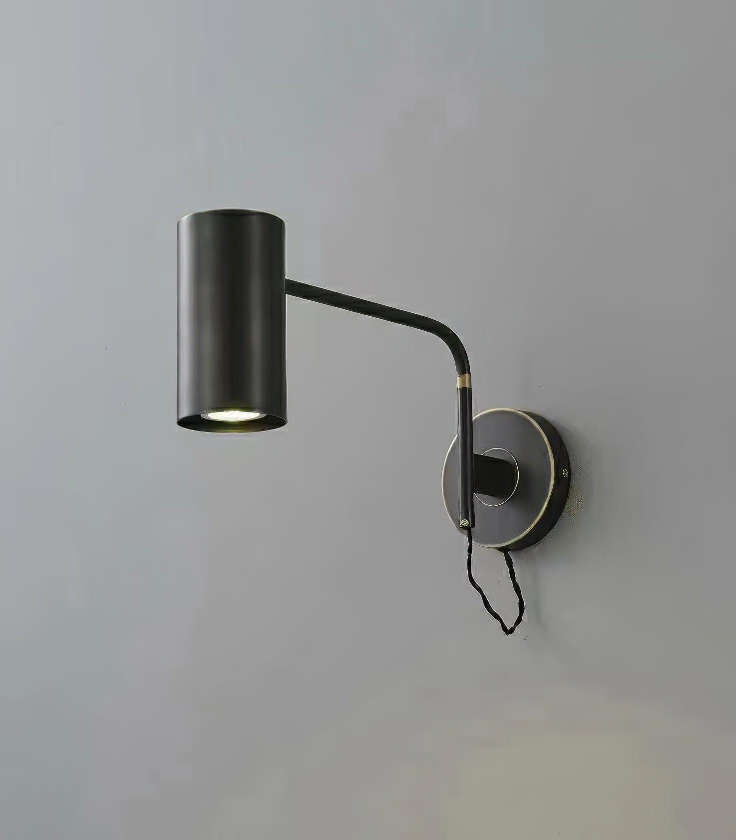 Merton Steel Industrial Wall Lamp