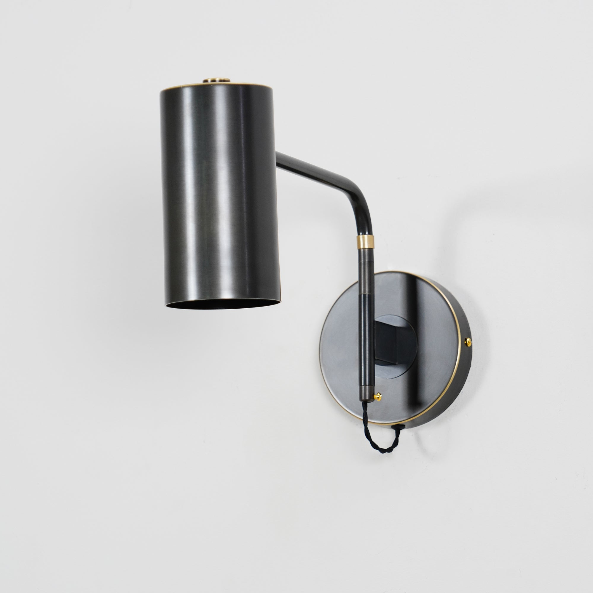 Merton Steel Industrial Wall Lamp