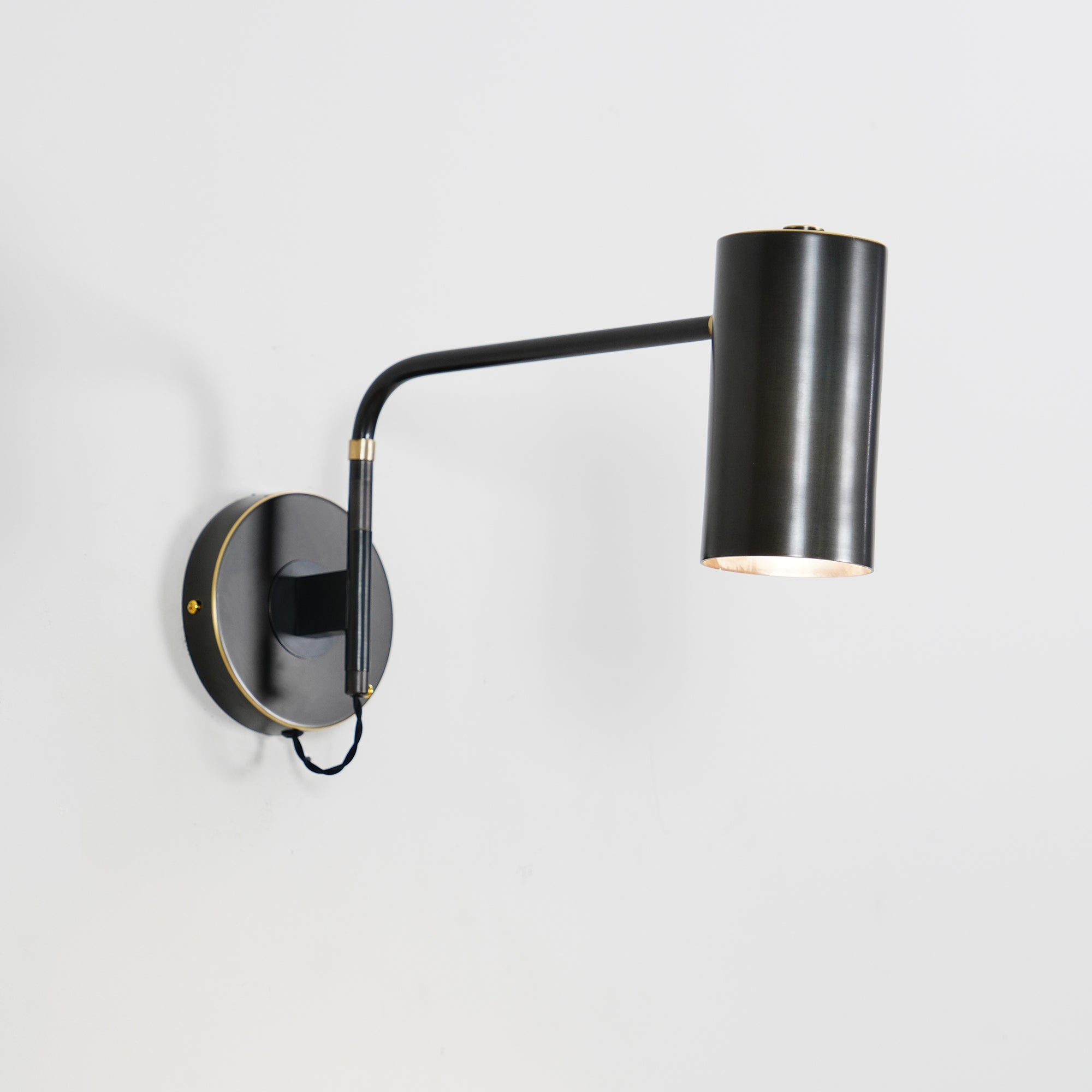Merton Steel Industrial Wall Lamp