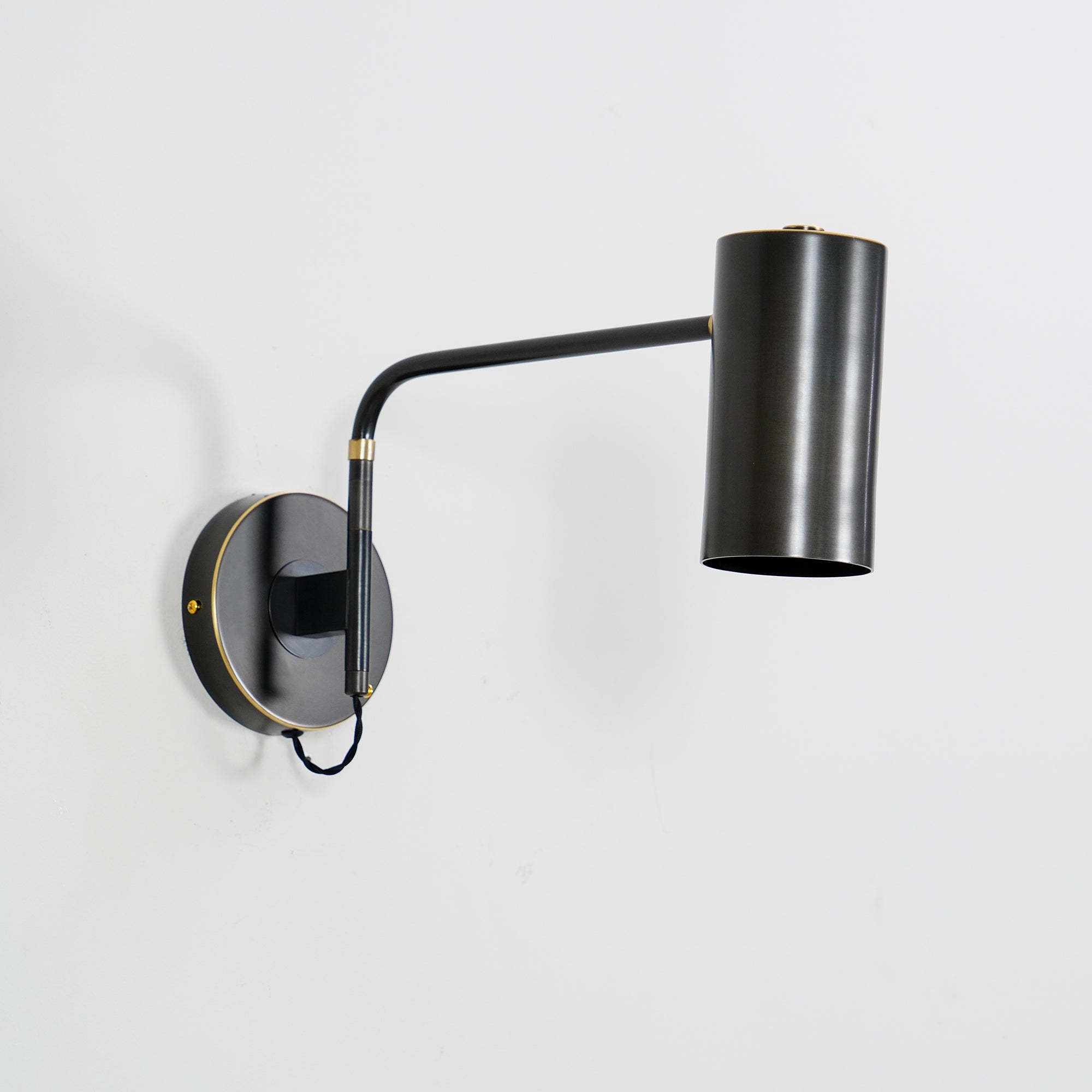 Merton Steel Industrial Wall Lamp