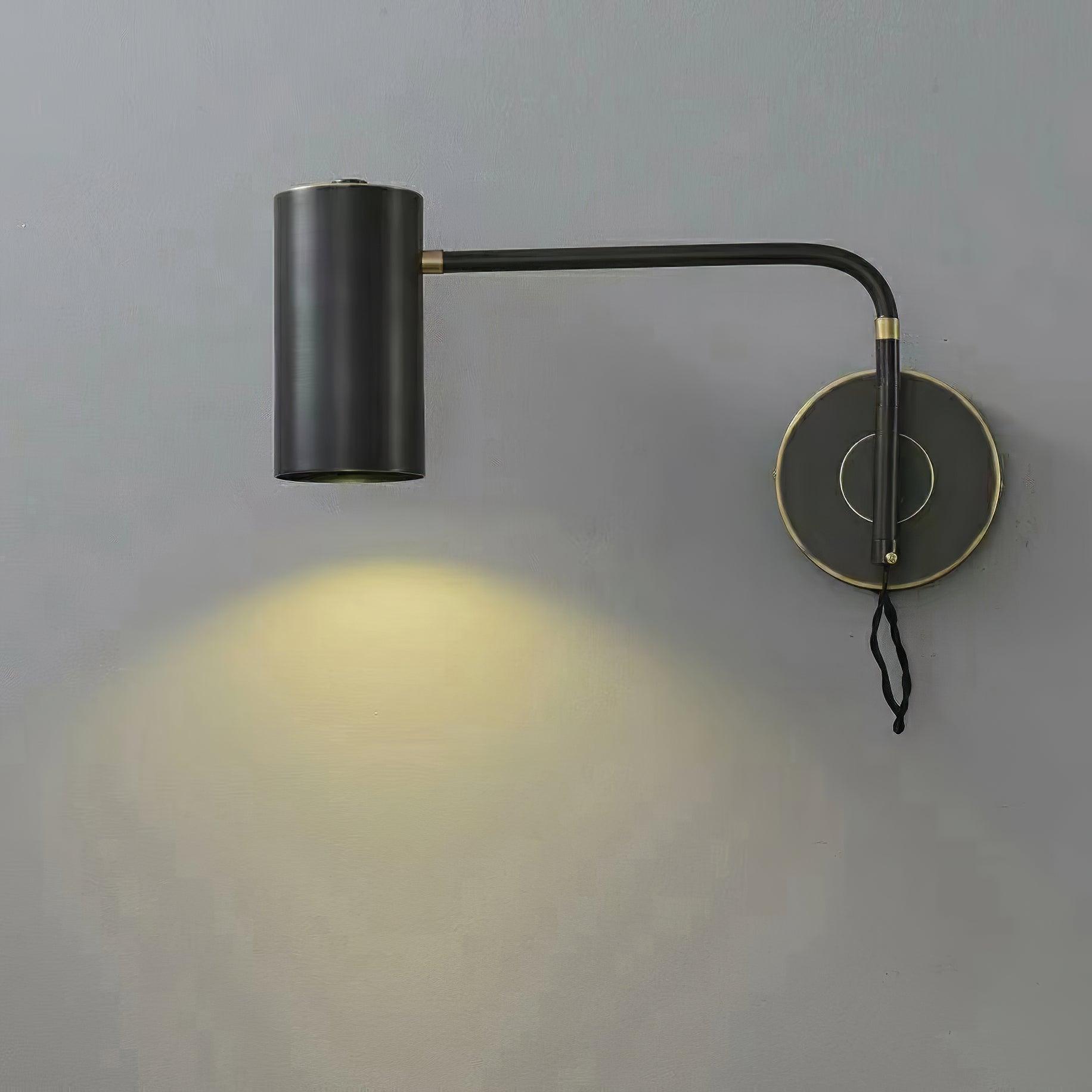 Merton Steel Industrial Wall Lamp