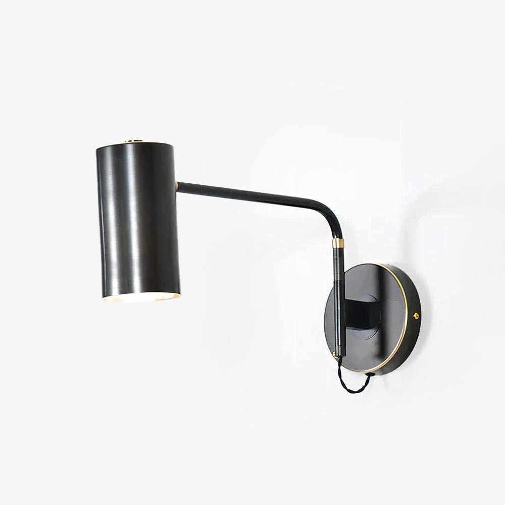 Merton Steel Industrial Wall Lamp
