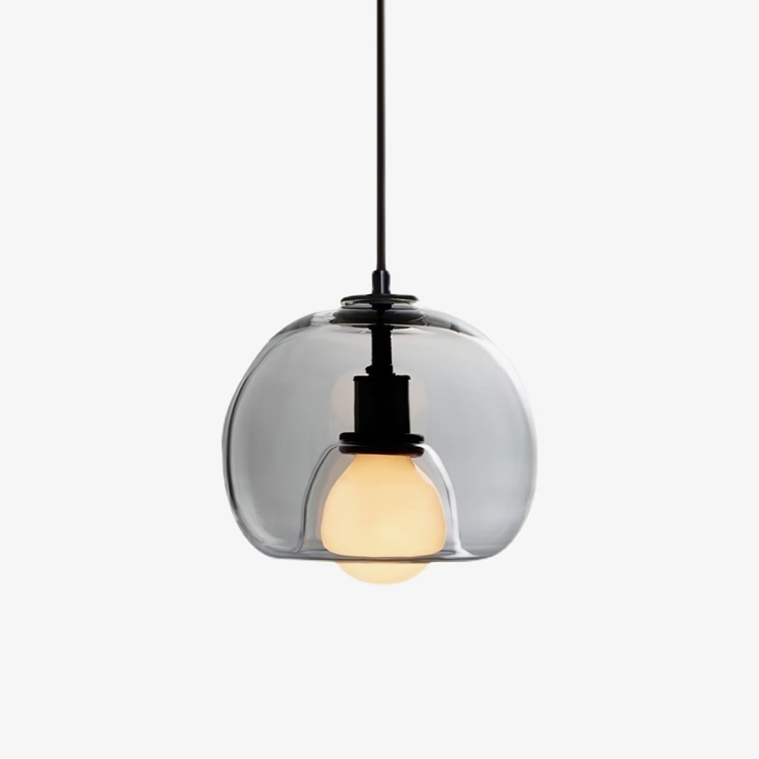 Neritha Glass Contemporary Pendant Light