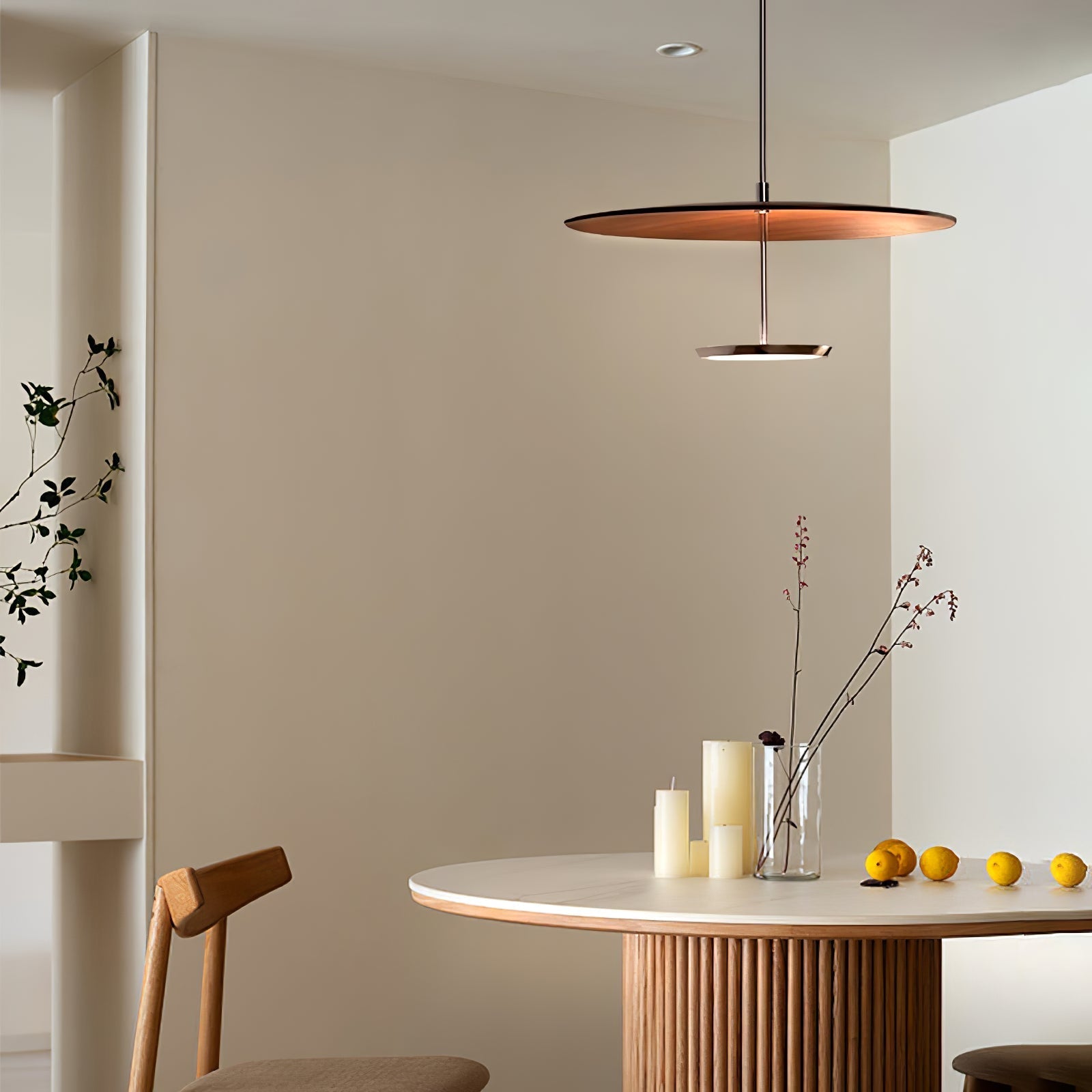 Myphaos Modern Minimalist Disc Pendant Lamp