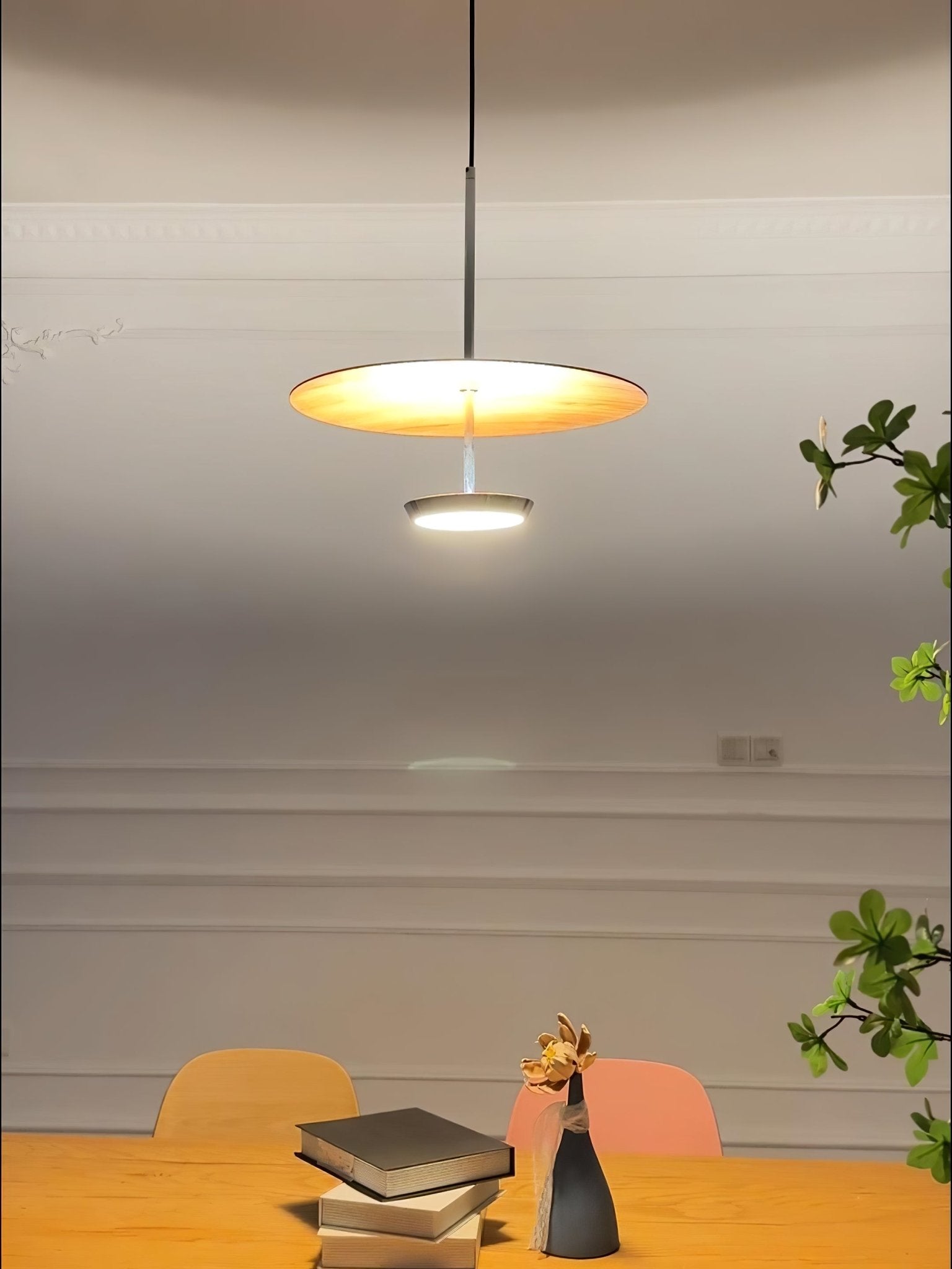 Myphaos Modern Minimalist Disc Pendant Lamp