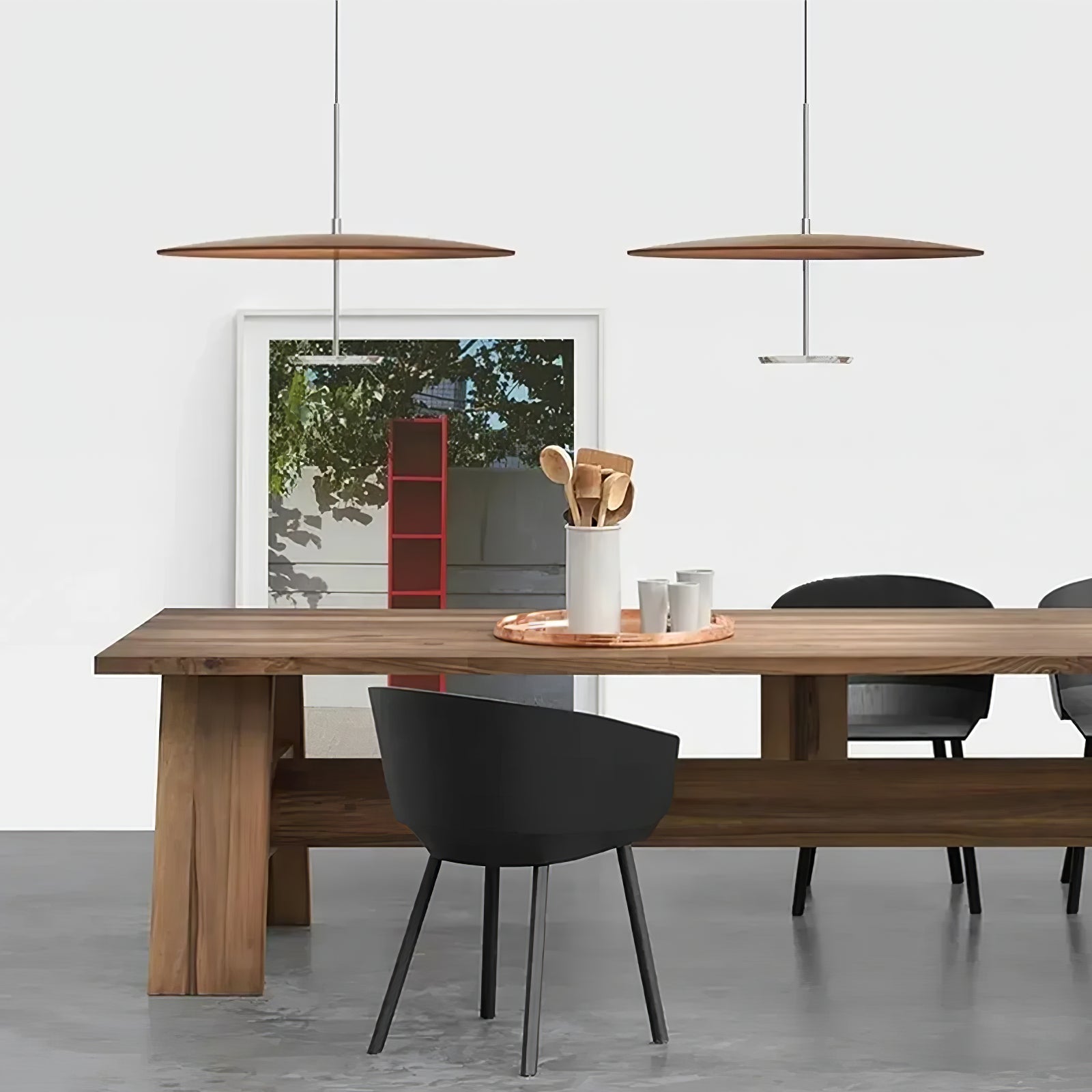 Myphaos Modern Minimalist Disc Pendant Lamp