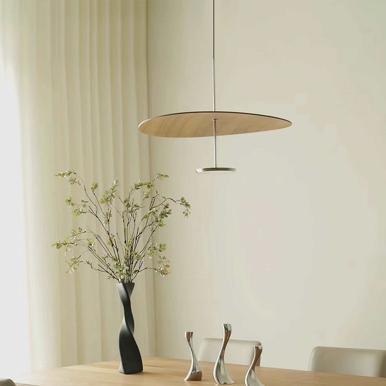 Myphaos Modern Minimalist Disc Pendant Lamp