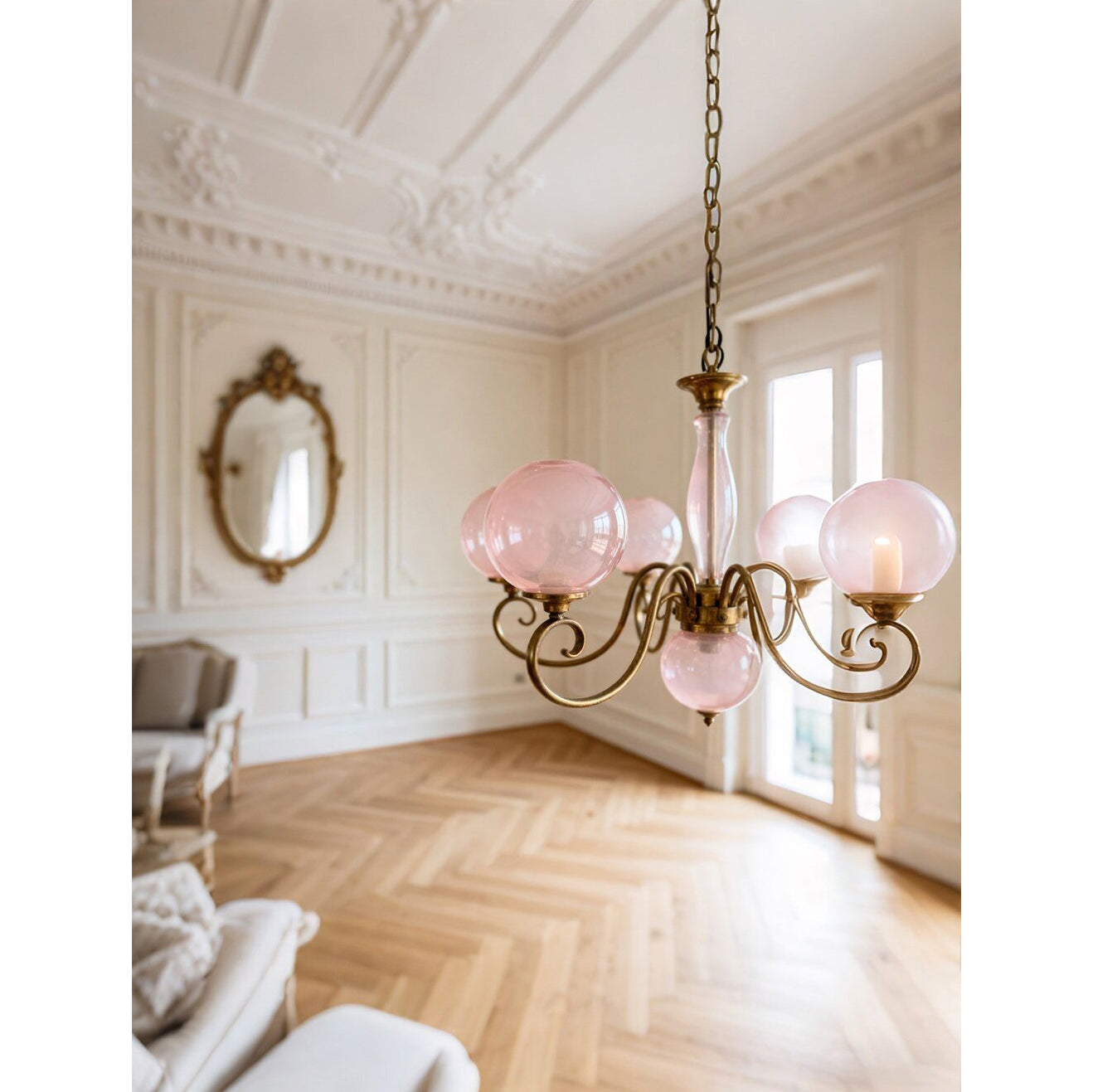 Clairford Glass Chandelier