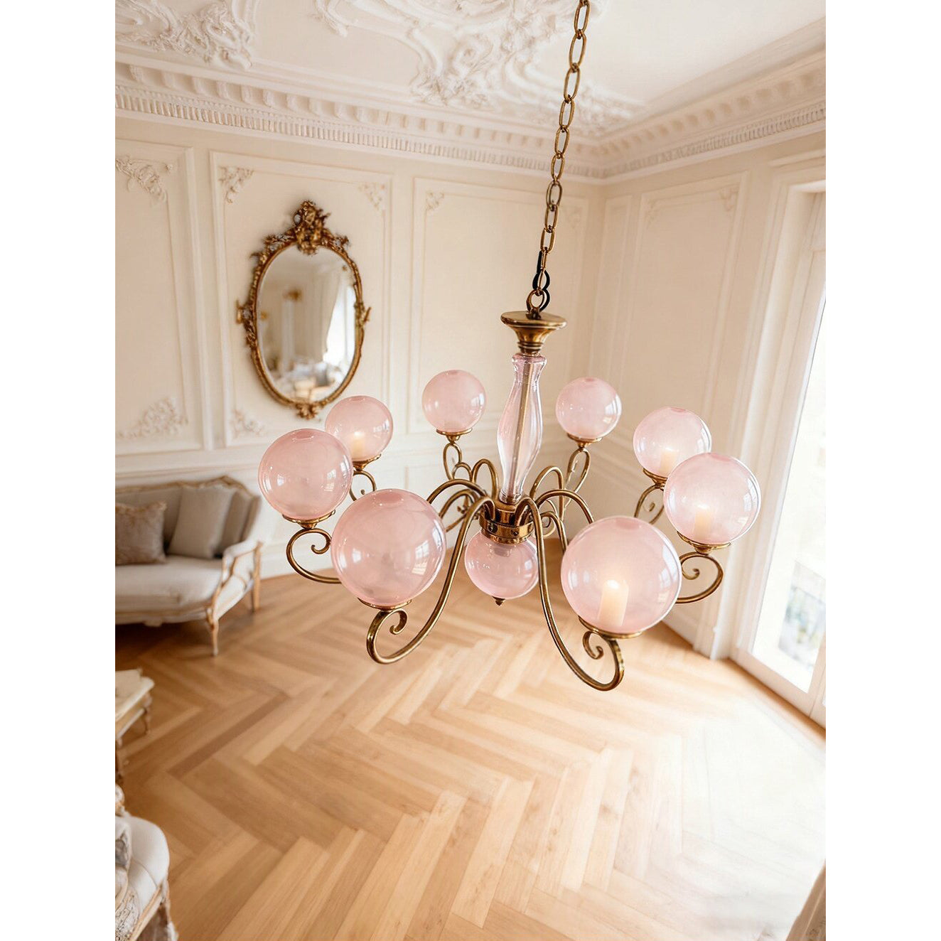 Clairford Glass Chandelier