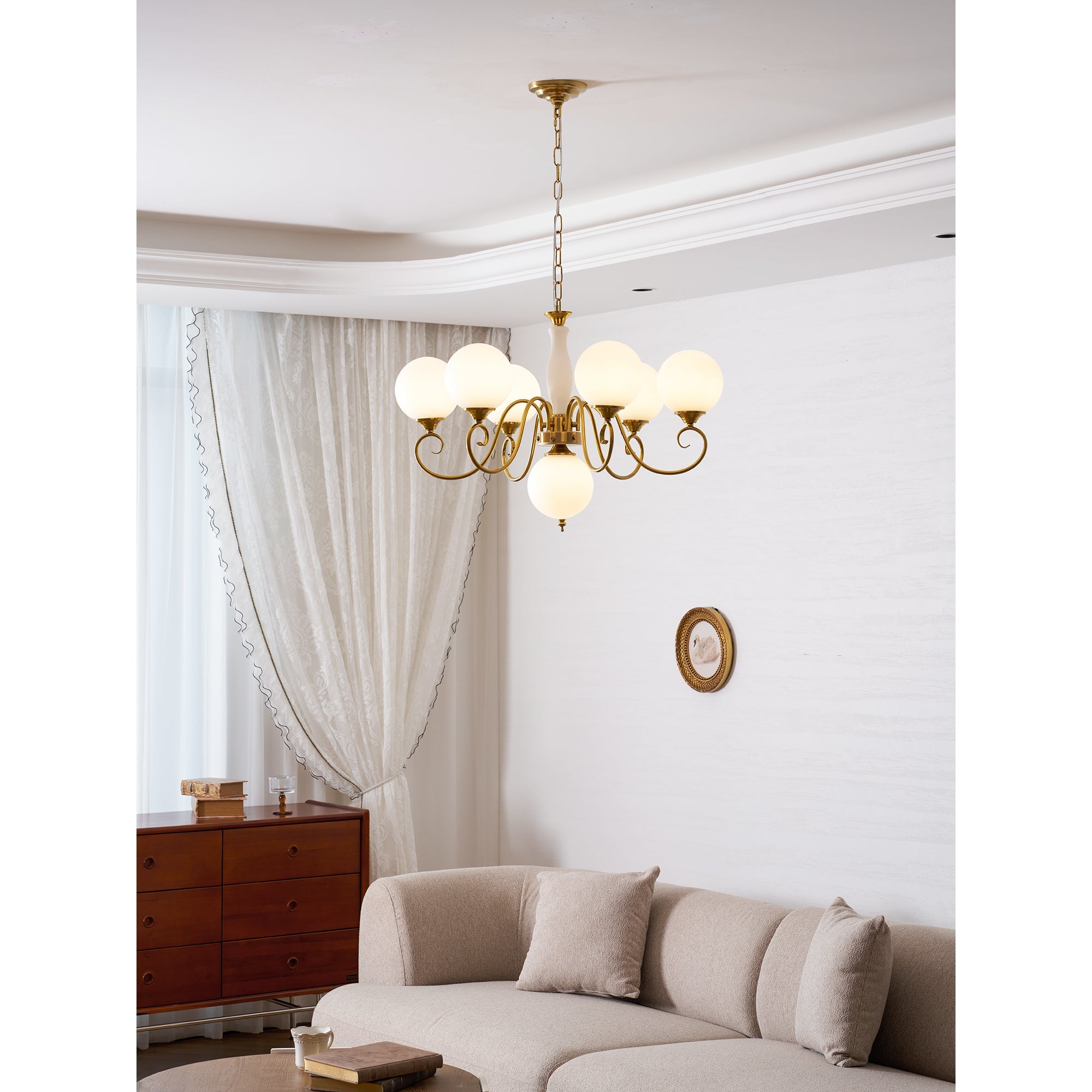 Clairford Glass Chandelier