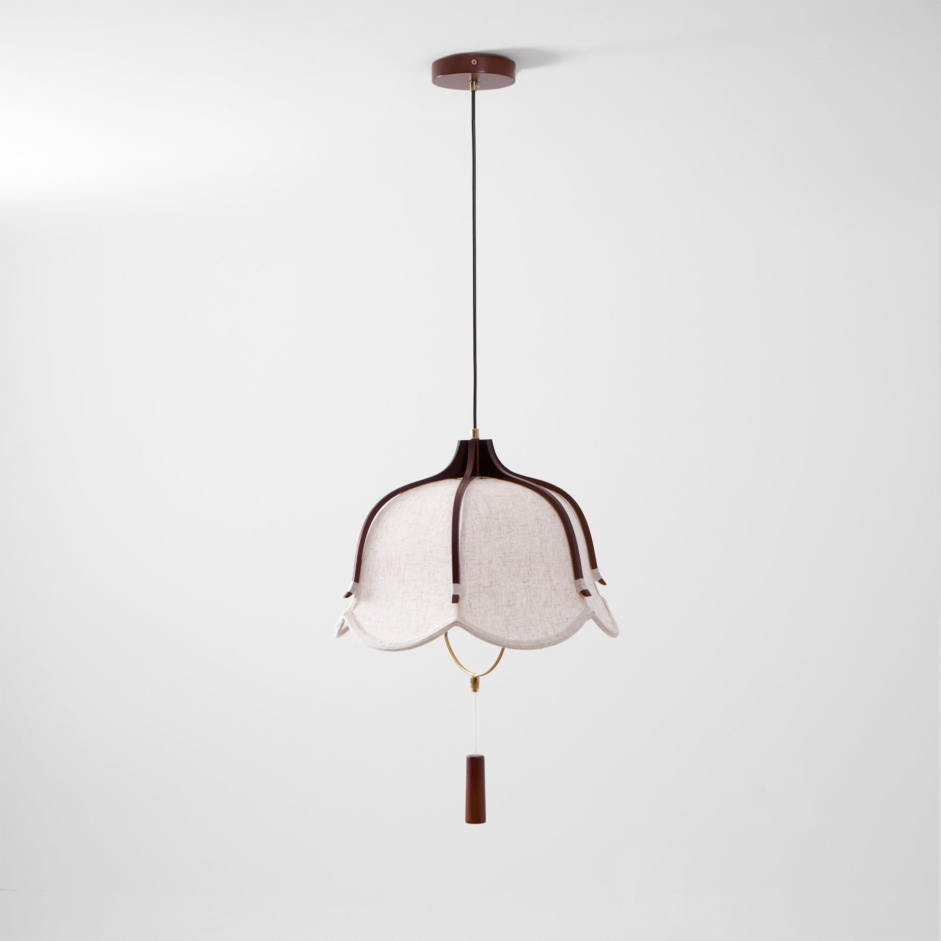 Serisia Pendant Lamp Lantern Modern Fabric