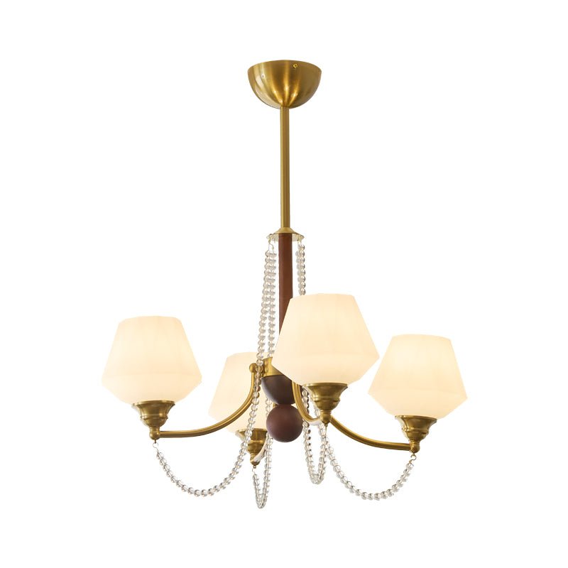 Othaus Traditional Elegance Vintage Wood Chandelier