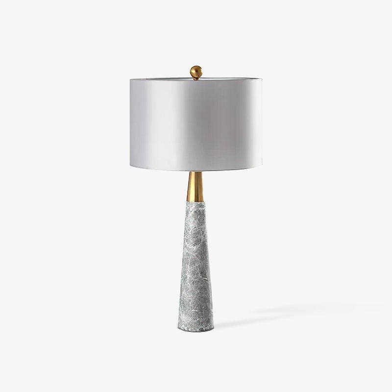 Yeth Marble Fabric Table Lamp