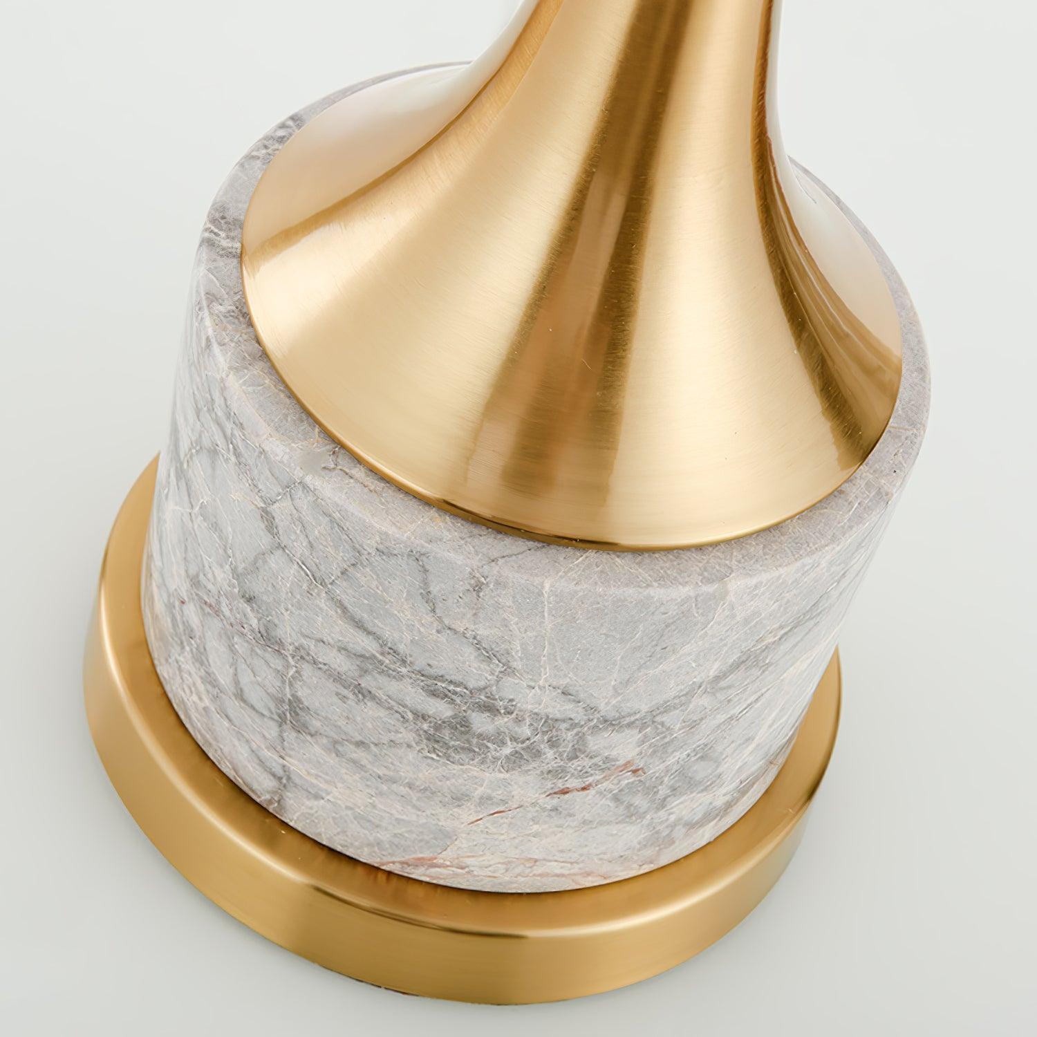 Yeth Marble Fabric Table Lamp
