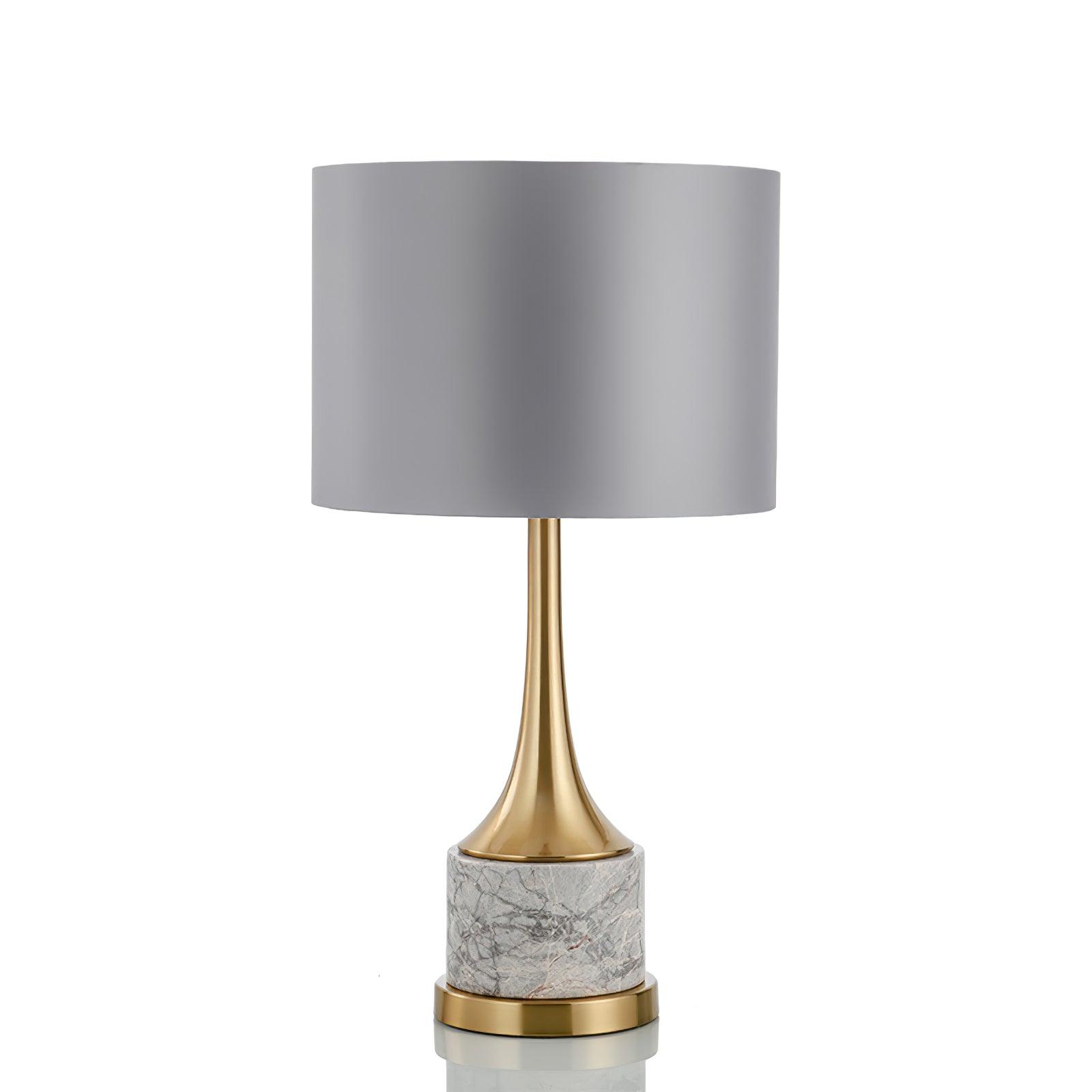 Yeth Marble Fabric Table Lamp