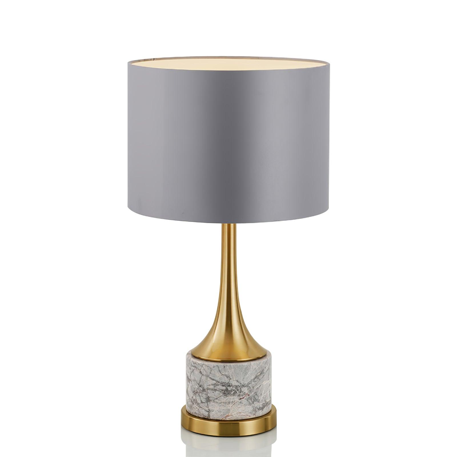 Yeth Marble Fabric Table Lamp