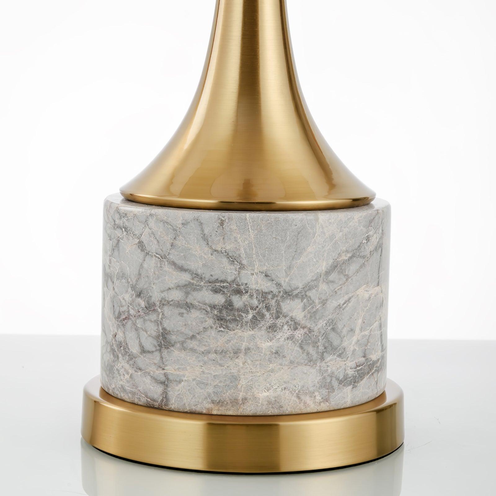 Yeth Marble Fabric Table Lamp