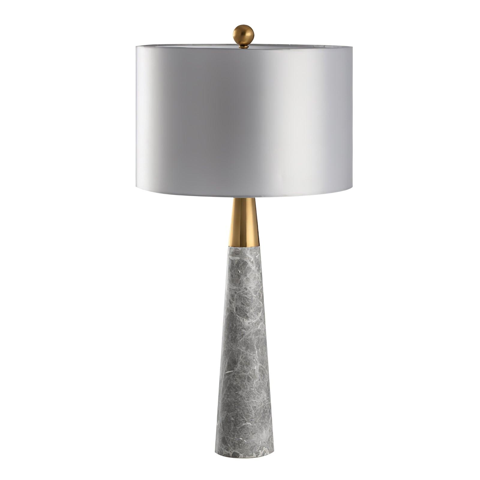 Yeth Marble Fabric Table Lamp