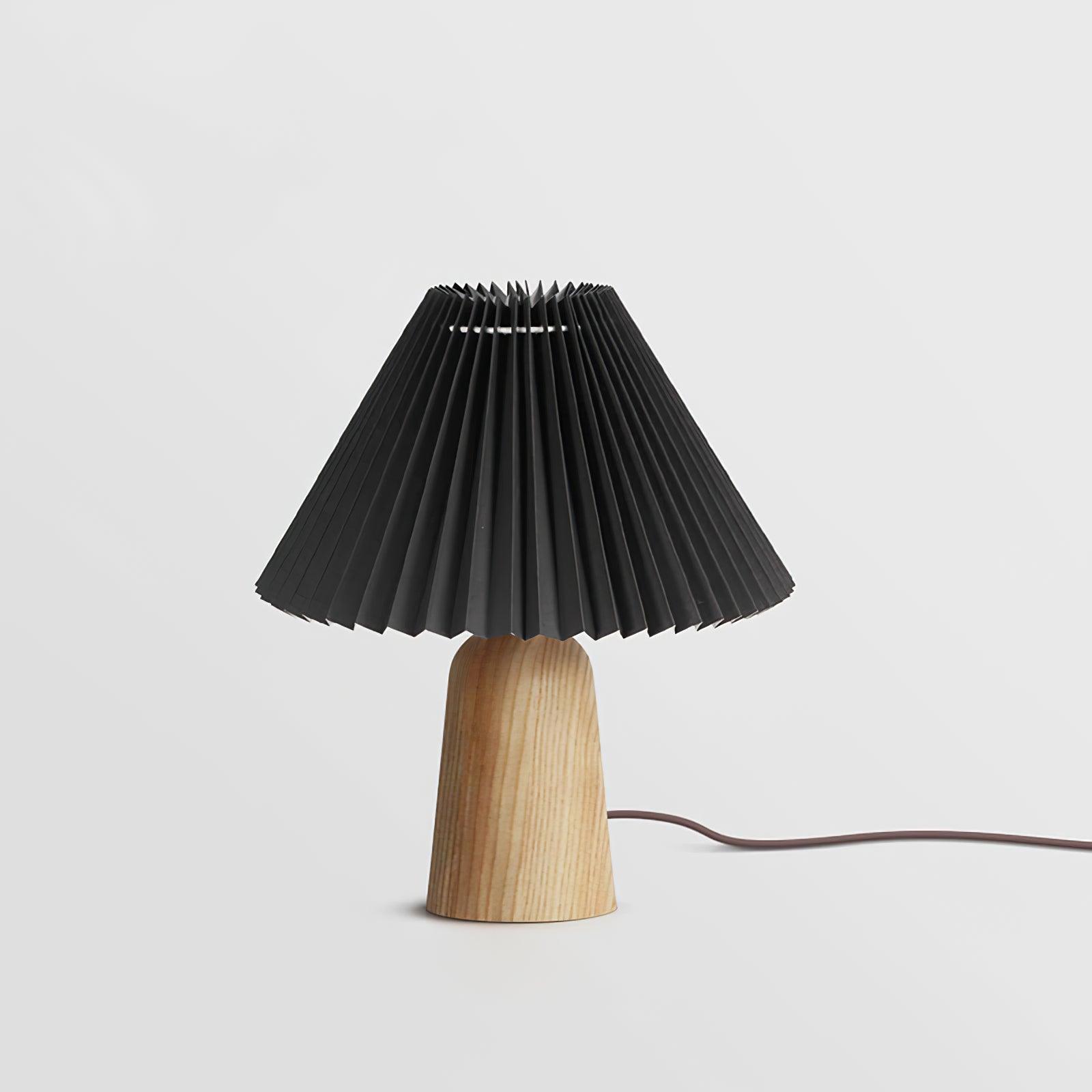 Sylineria Minimalist Wood Table Lamp