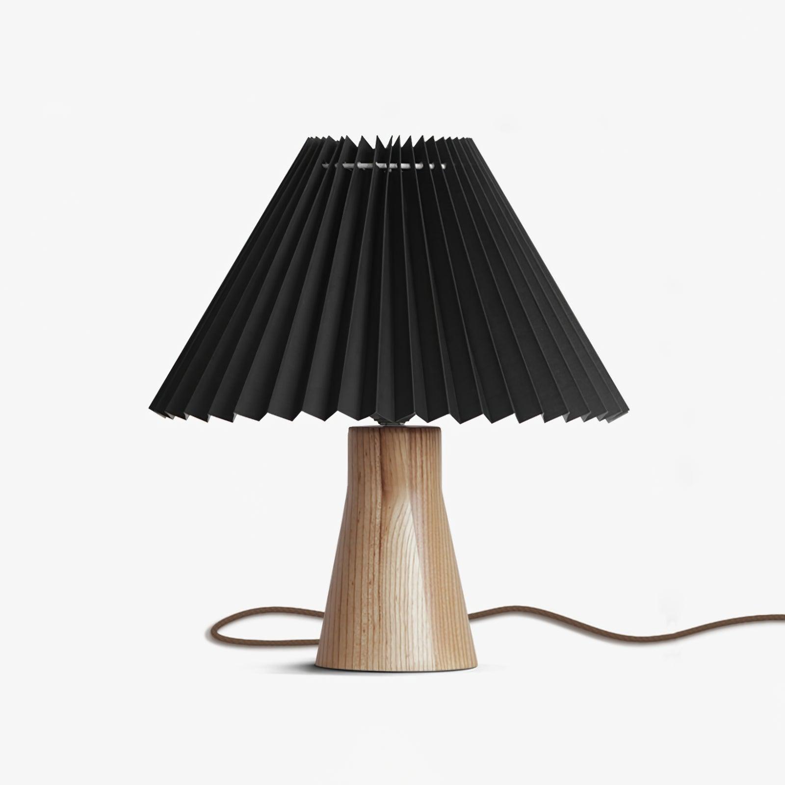 Sylineria Minimalist Wood Table Lamp