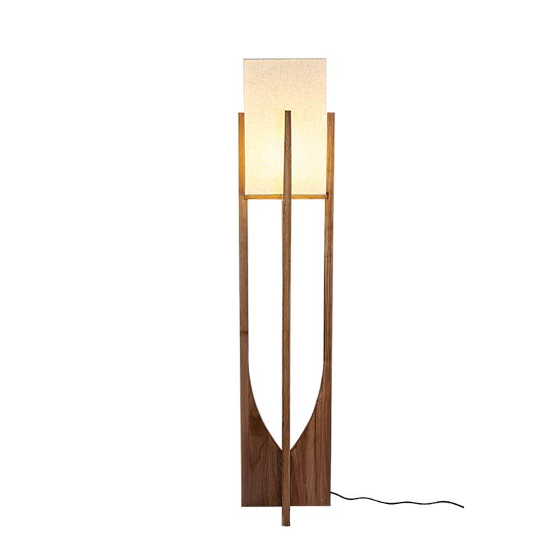 Syleia Floor Lamp Wood Modern