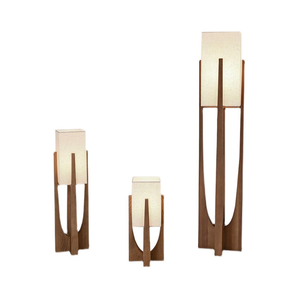 Syleia Floor Lamp Wood Modern