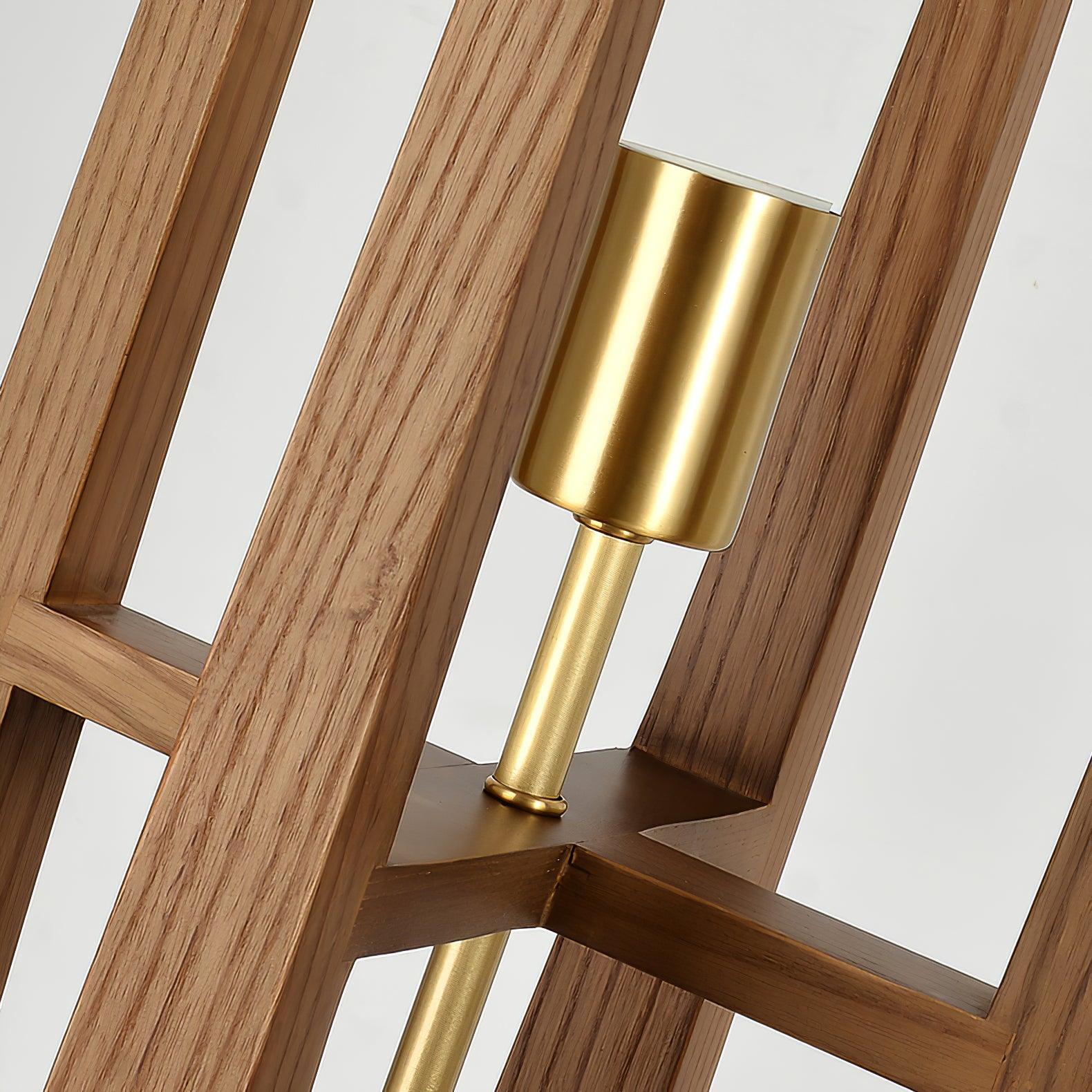Syleia Floor Lamp Wood Modern