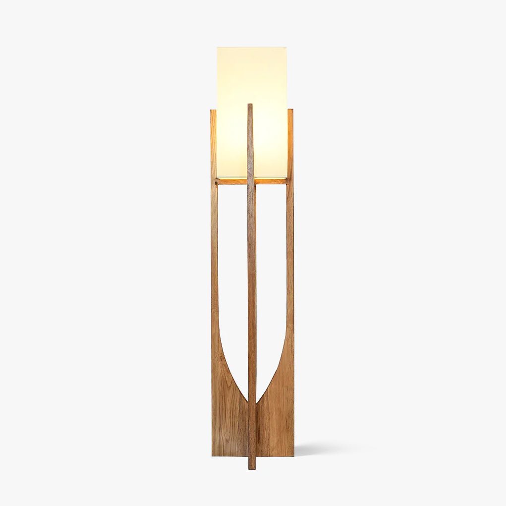 Syleia Floor Lamp Wood Modern