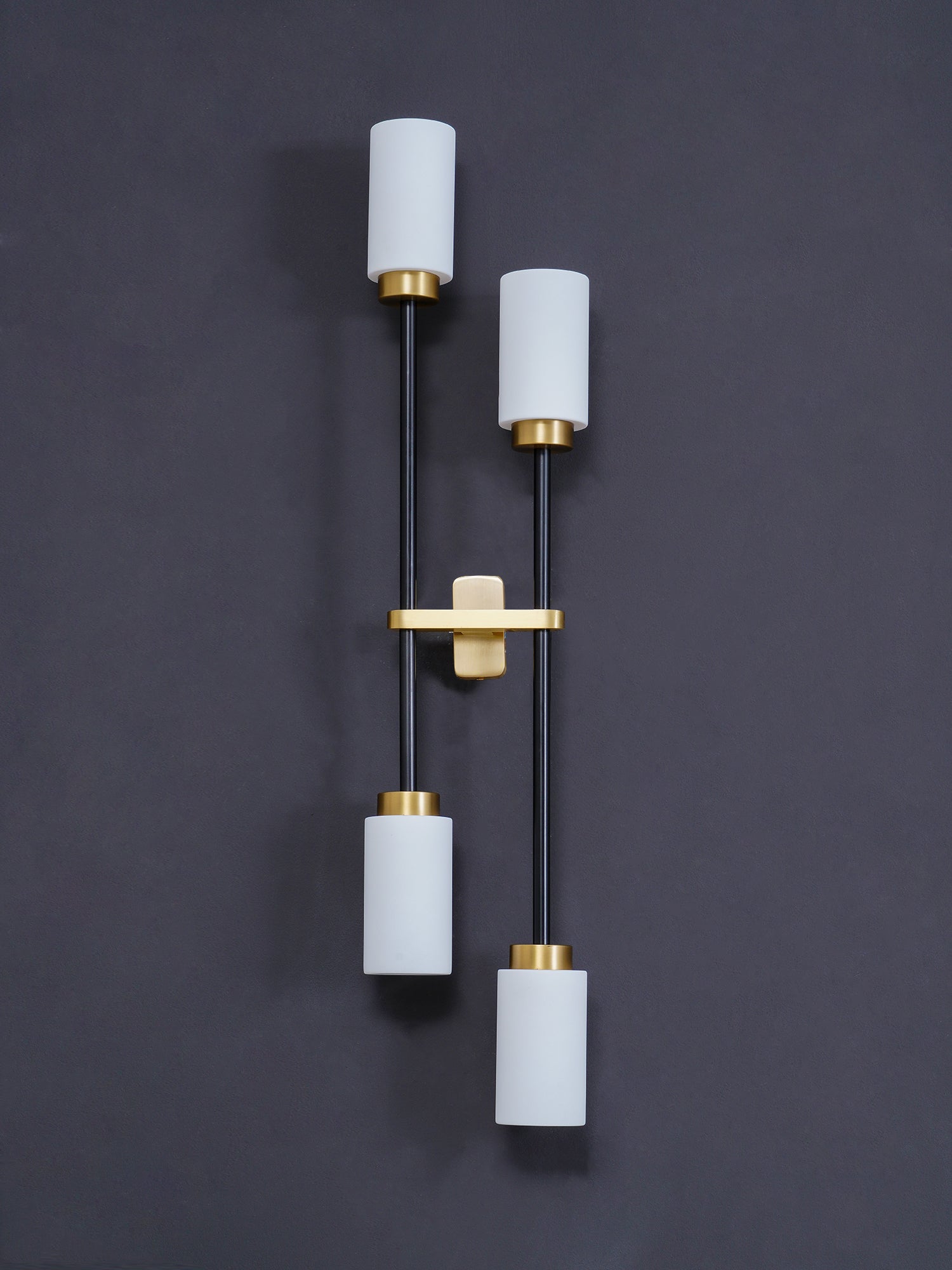 Lustra Wall Lamp Cylinder Glass Linear - Neutral Decor