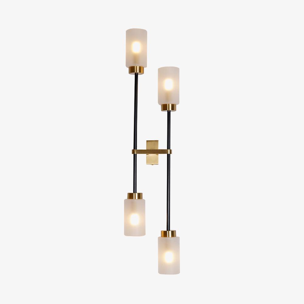 Lustra Wall Lamp Cylinder Glass Linear