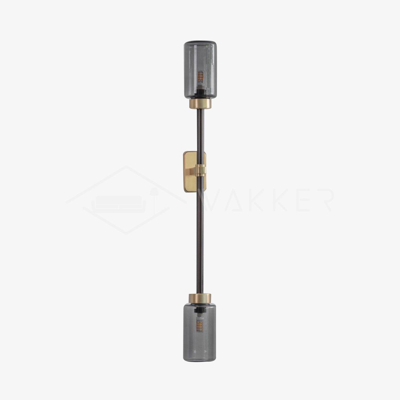 Lustra Wall Lamp Cylinder Glass Linear - Neutral Decor