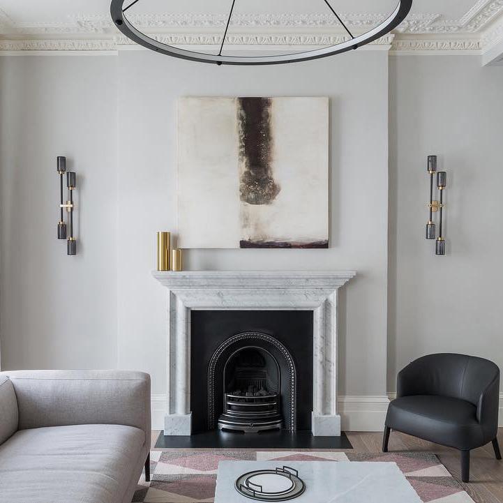 Lustra Wall Lamp Cylinder Glass Linear - Neutral Decor
