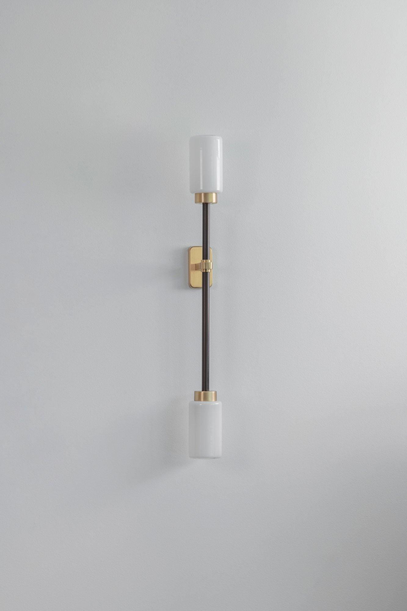 Lustra Wall Lamp Cylinder Glass Linear - Neutral Decor