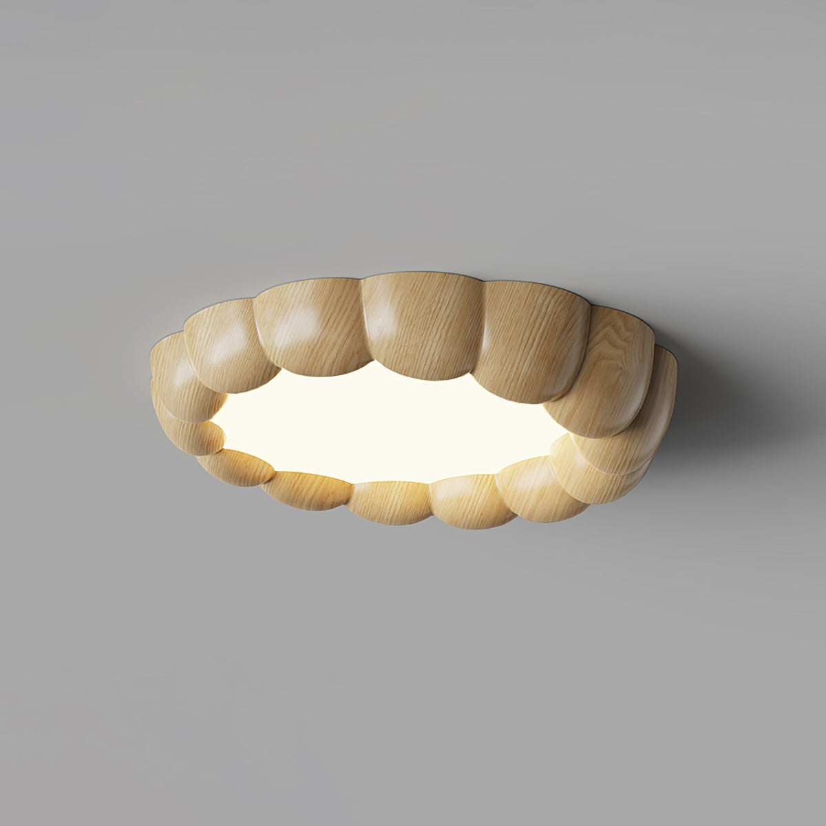 Eraeiel Traditional Elegance Ripple Ceiling Lamp