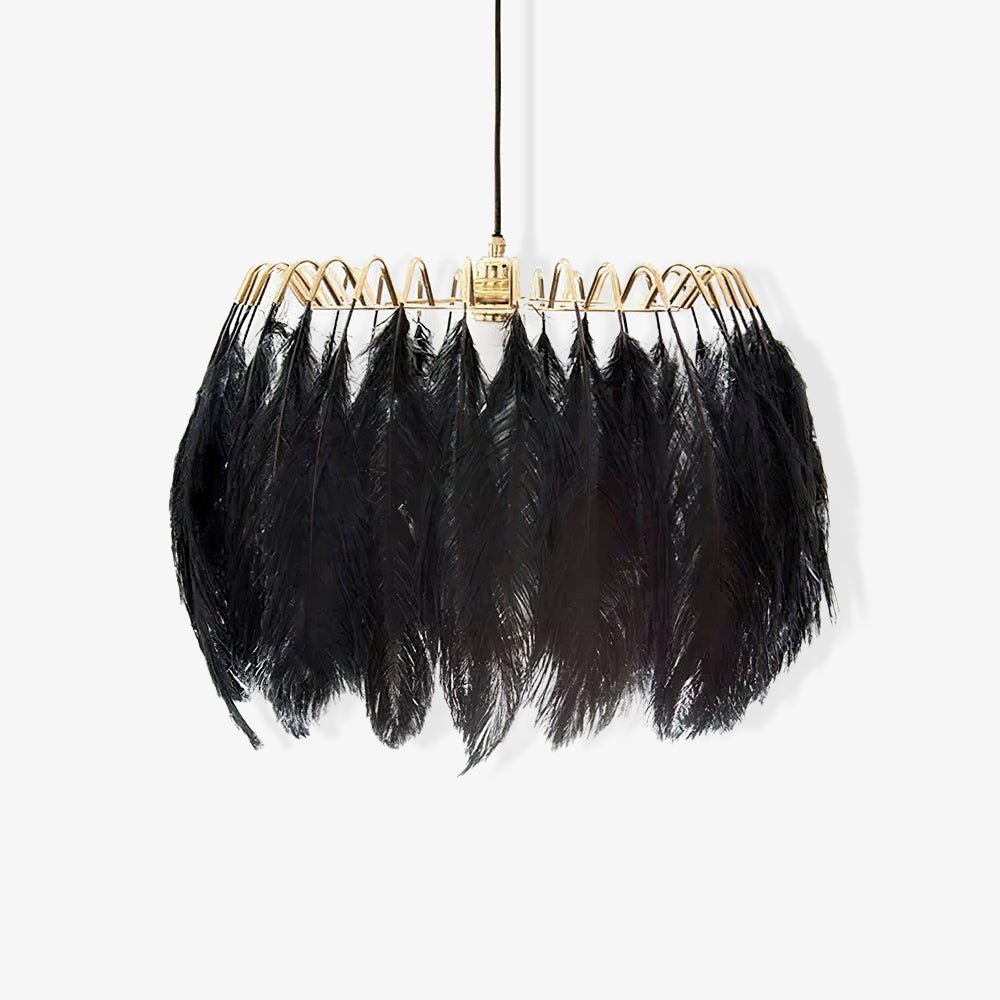 Imarisra Postmodern Luxury Feather Pendant Lamp