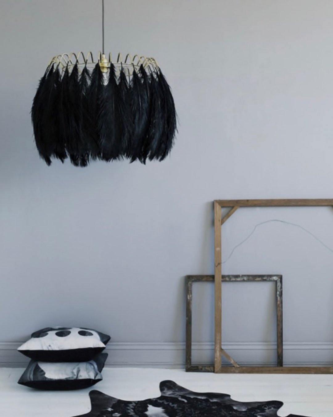 Imarisra Postmodern Luxury Feather Pendant Lamp