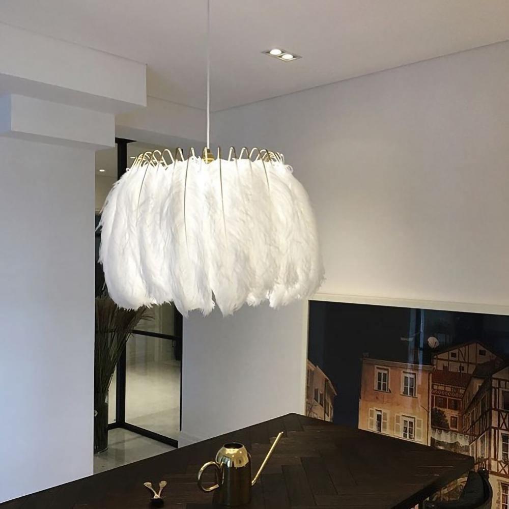 Imarisra Postmodern Luxury Feather Pendant Lamp
