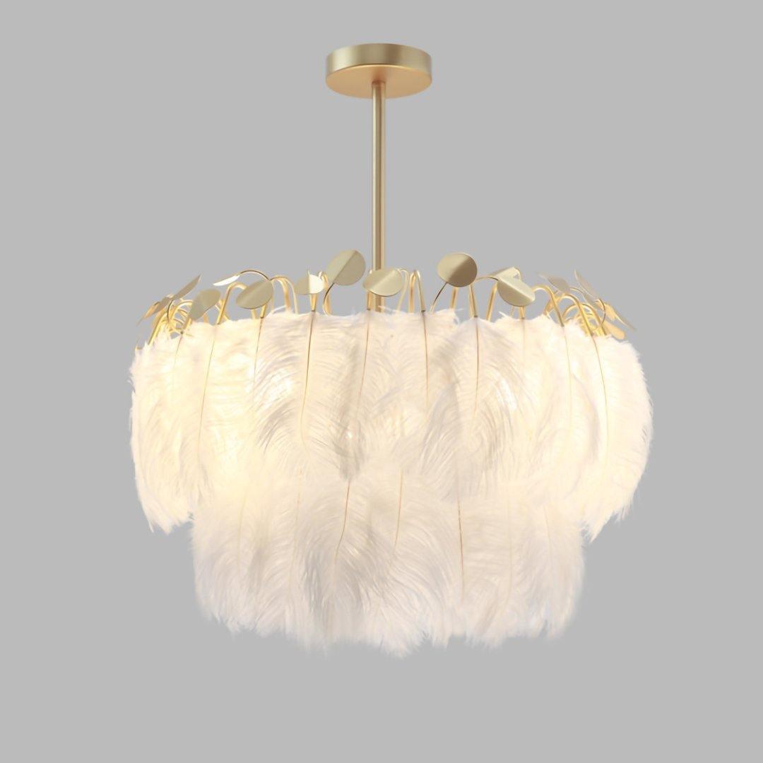 Imarisra Postmodern Luxury Feather Pendant Lamp