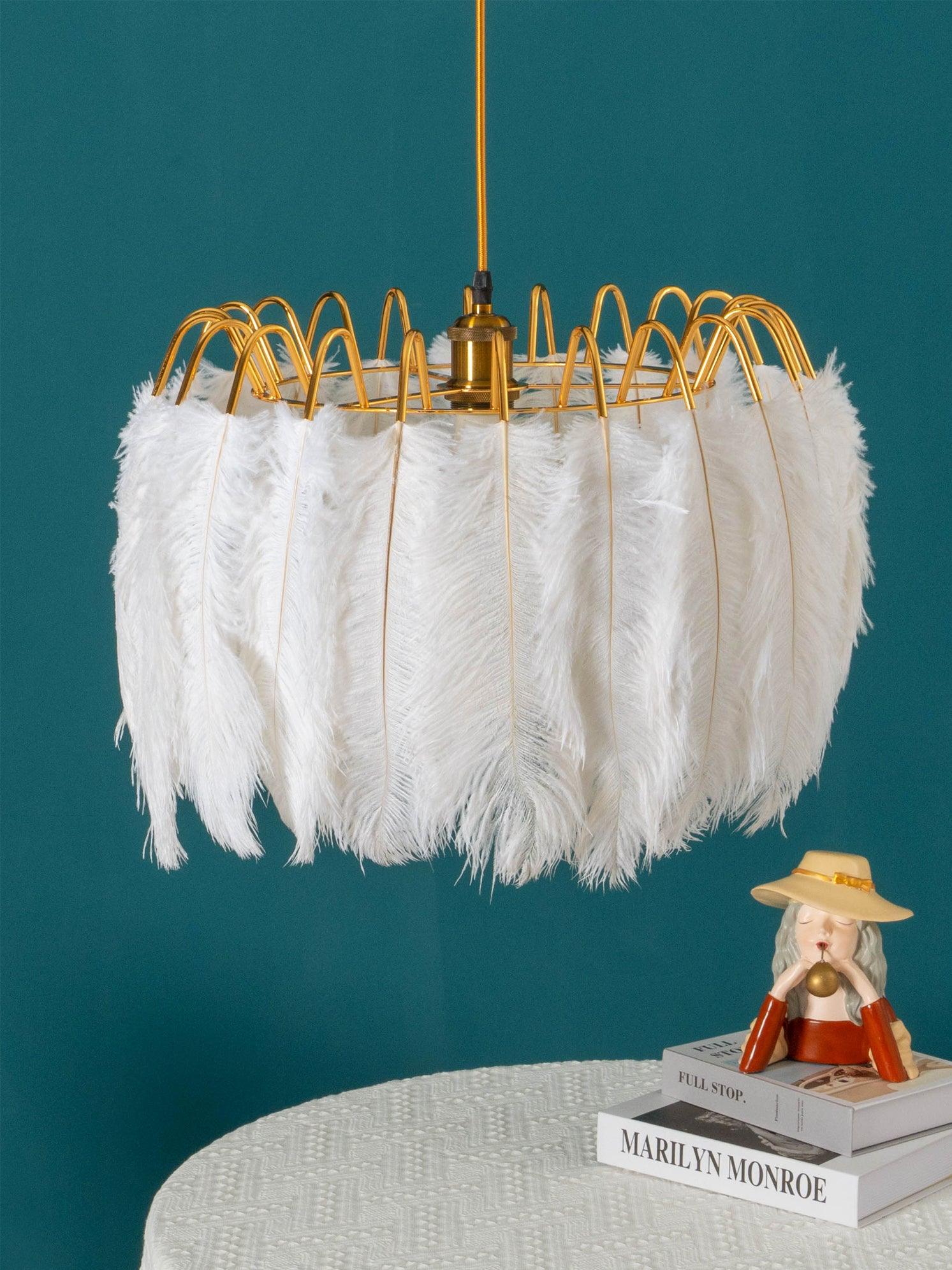 Imarisra Postmodern Luxury Feather Pendant Lamp