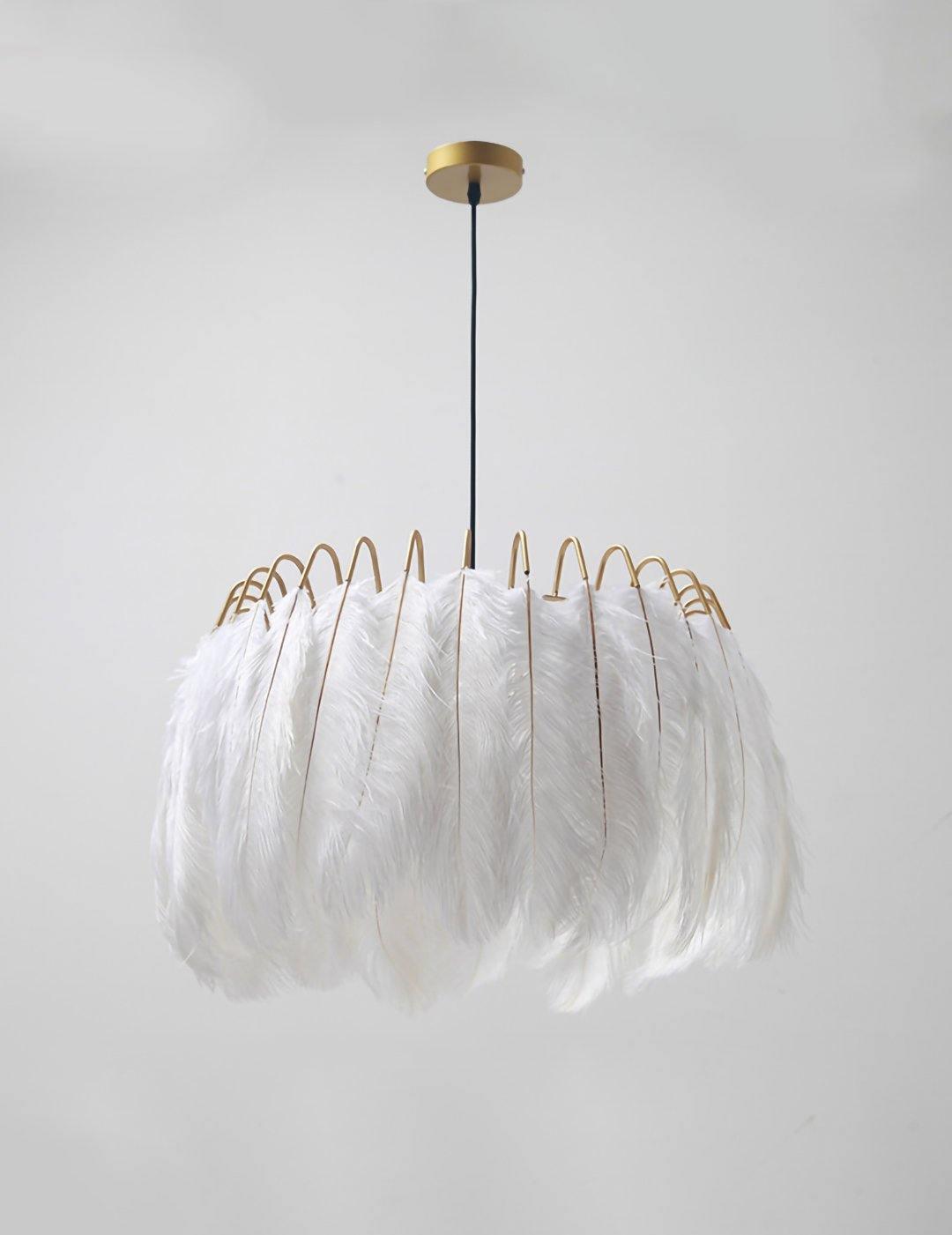 Imarisra Postmodern Luxury Feather Pendant Lamp