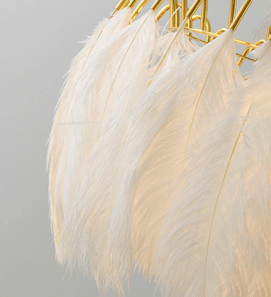 Imarisra Postmodern Luxury Feather Pendant Lamp