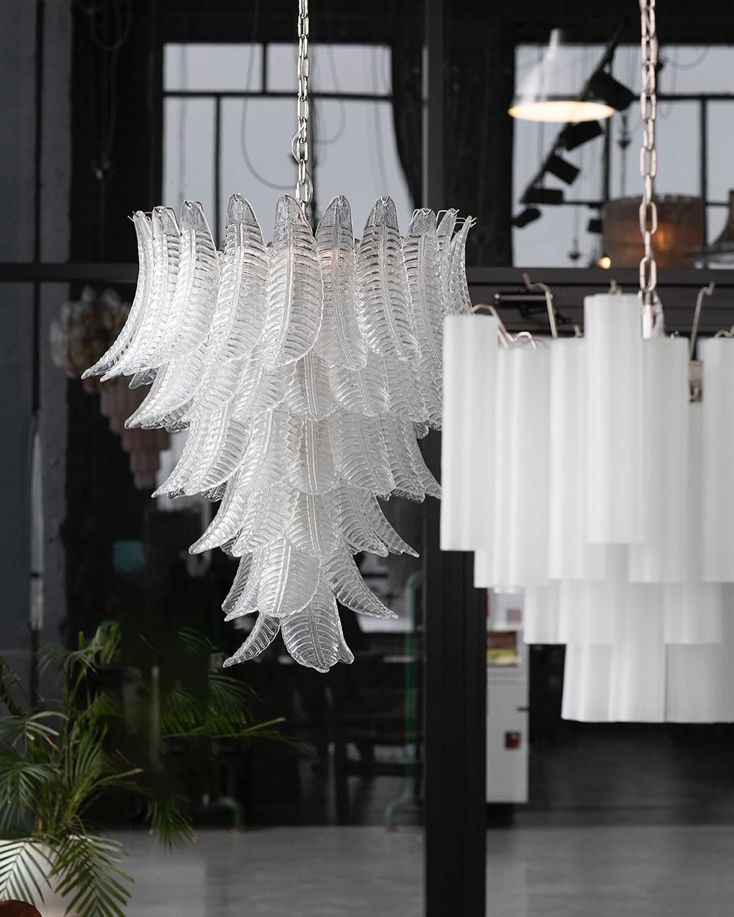 Amberina Chandelier
