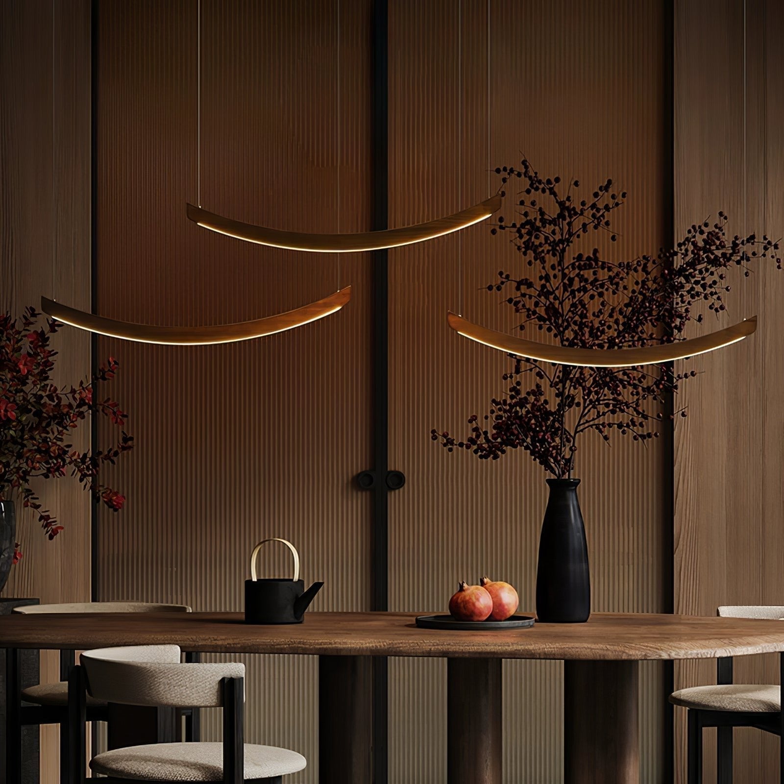 Sororelle Crescent Pendant Lamp