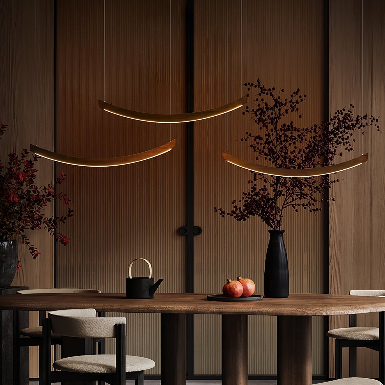 Sororelle Crescent Pendant Lamp