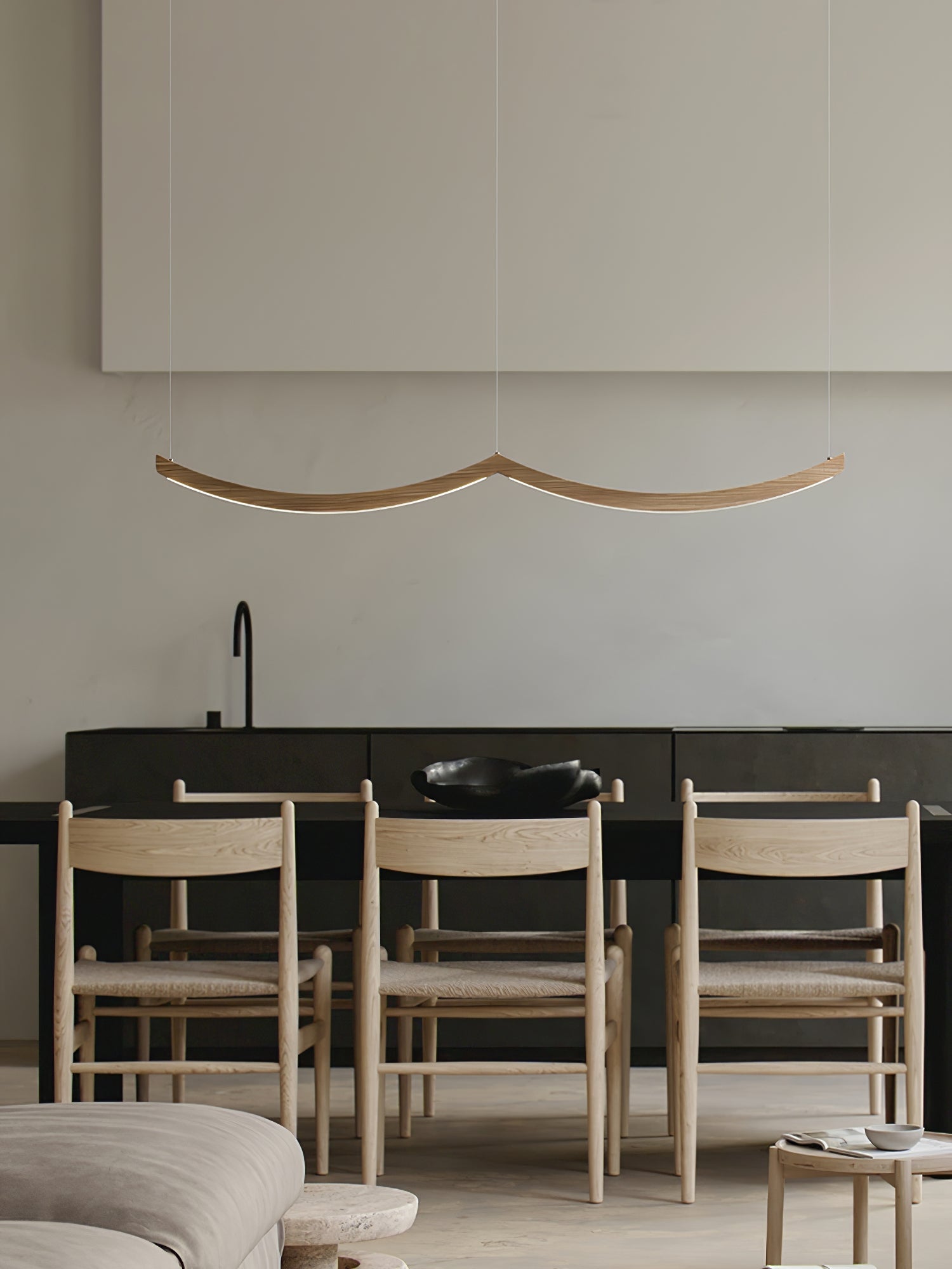 Sororelle Crescent Pendant Lamp
