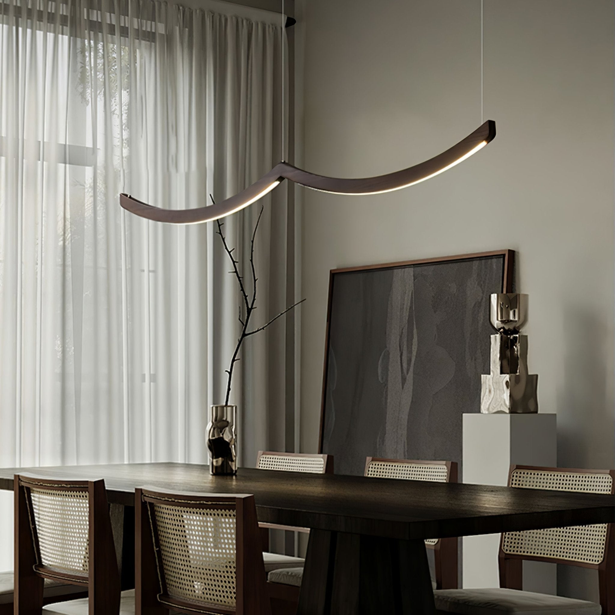 Sororelle Crescent Pendant Lamp