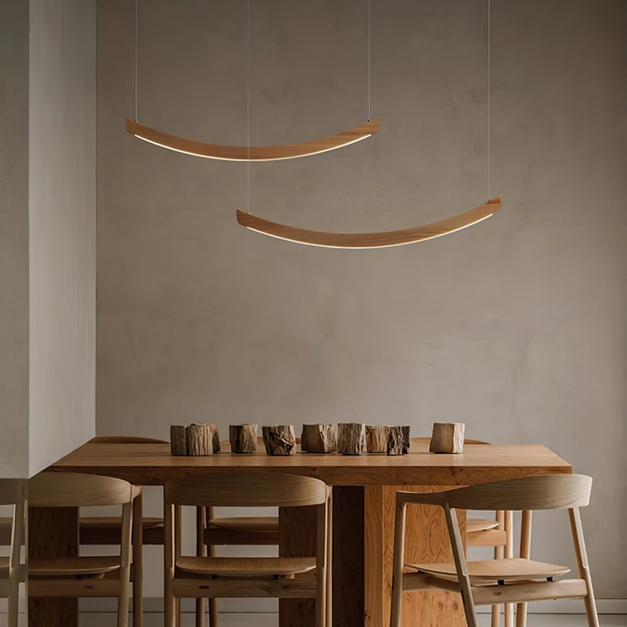 Sororelle Crescent Pendant Lamp