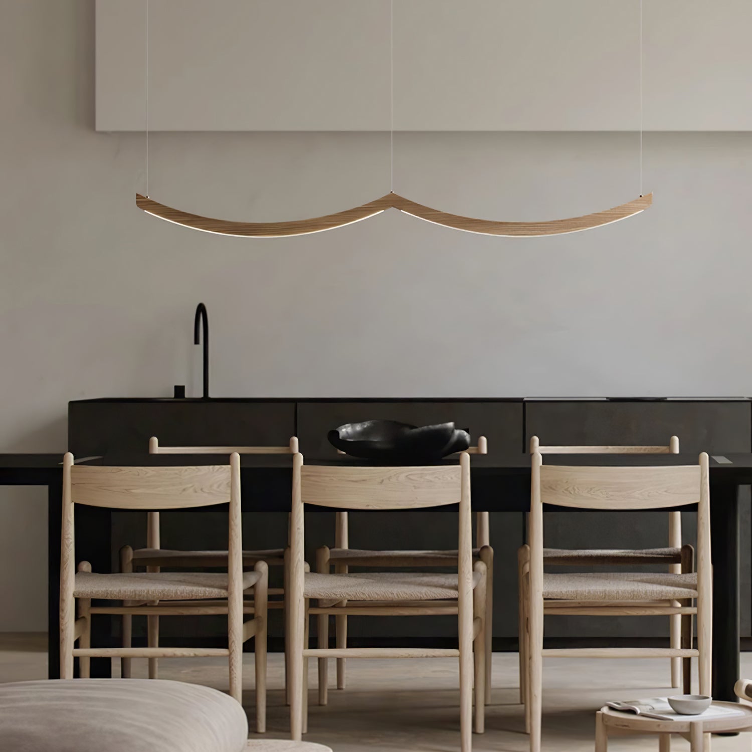 Sororelle Crescent Pendant Lamp